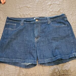 Levi's Dark Blue Denim Shorts